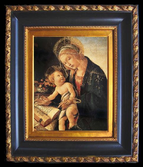 framed  Sandro Botticelli The Madonna of the premonition, Ta059